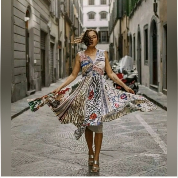 Anthropologie Dresses & Skirts - Anthropologie Geisha Designs Jacinta Fit & Flair Dress Size 14